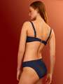 Bleu Bas de maillot de bain slip - Lumar 2