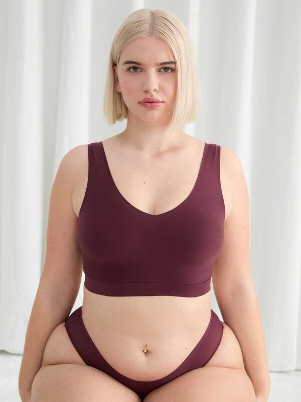 Bordeaux Brassière - SoftStretch 1