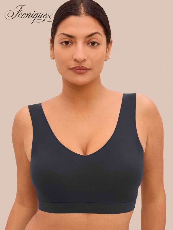 Bleu Brassière à coques - Softstretch 1