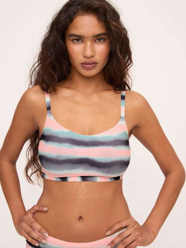 Bleu Brassière à coques - Softstretch 1