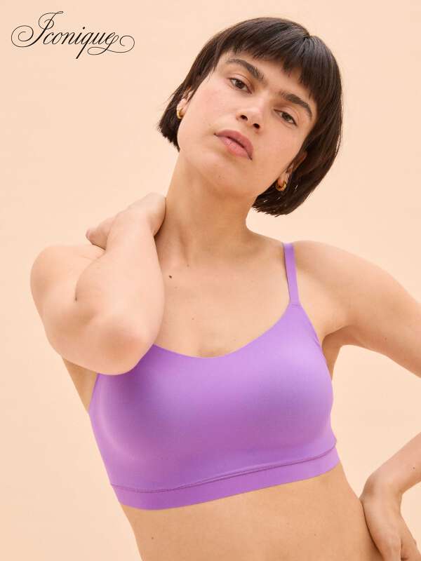 Violet Brassière à coques - Softstretch 1