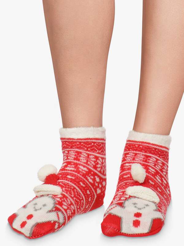 Rouge Chaussettes - Biscuit 1