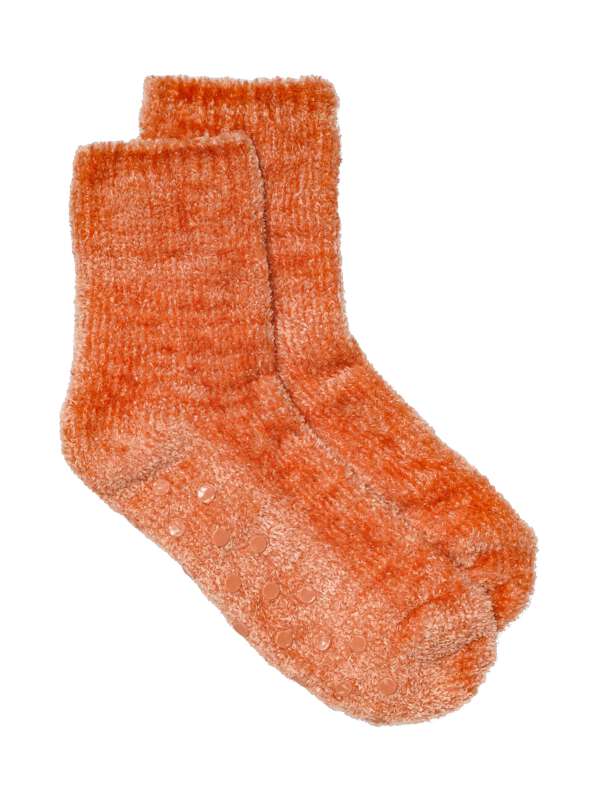 Rose Chaussettes - Velours 1