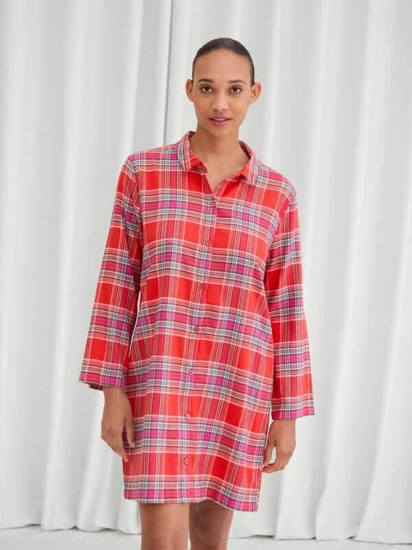 Rouge Chemise de nuit - Chalet 1