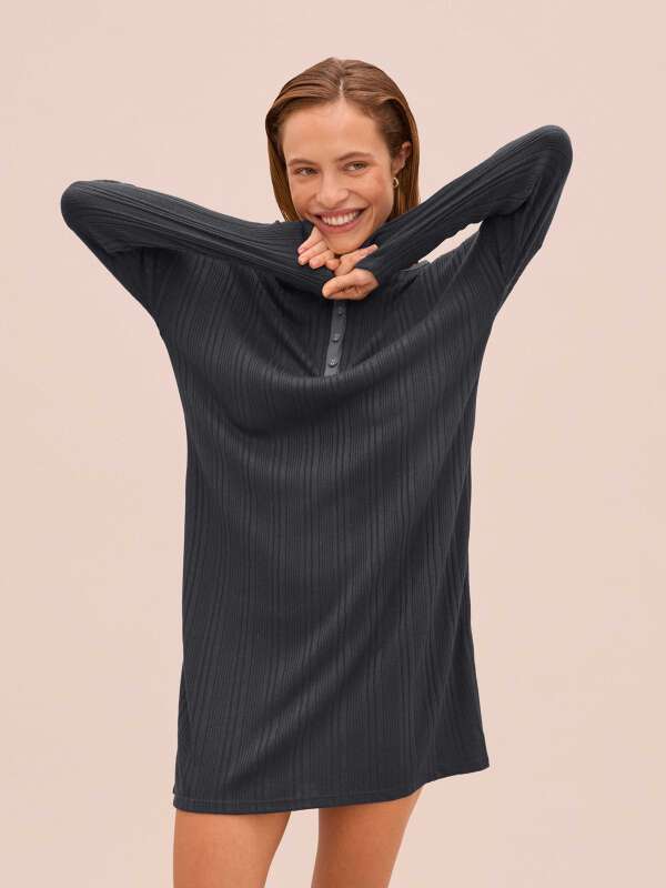 Gris Chemise de nuit - Everet 1