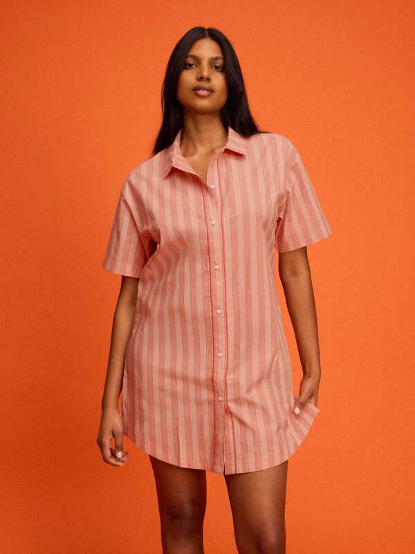 Rouge Chemise de nuit - Fractale 1