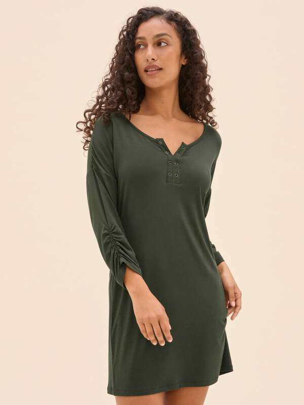 Vert Chemise de nuit - Nature 1