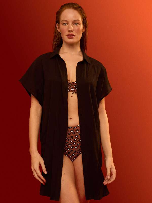 Noir Chemise de plage - Dolce 1