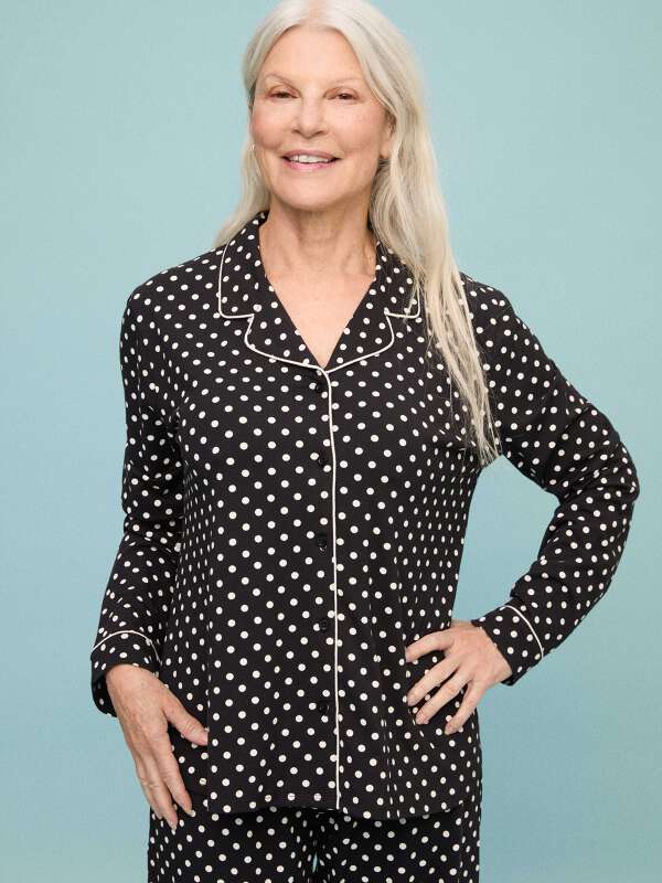 Noir Chemise de pyjama - Absolu 1