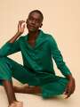 Vert Chemise de pyjama - Come 3