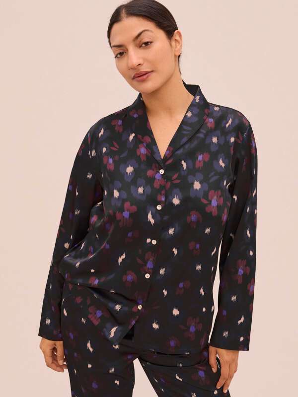 Bleu Chemise de pyjama - Super Nature 1