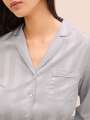 Gris Chemise de pyjama - Topaze 3