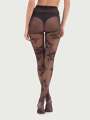 Noir Collants - Dentelle 2