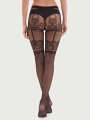 Noir Collants - Plumetis 2