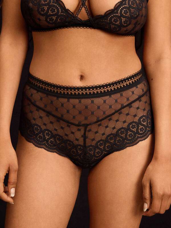 Noir Culotte haute - Arlette 1