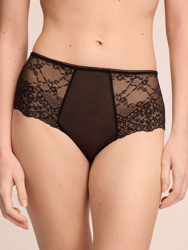 Noir Culotte haute - Mona 1