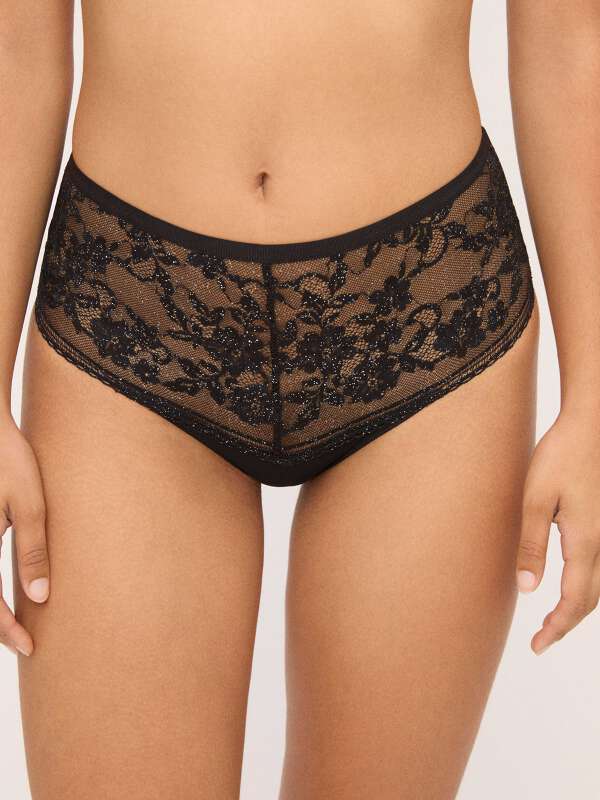 Noir Culotte haute - Monica 1