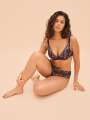 Bleu  Culotte haute - Sarah 4