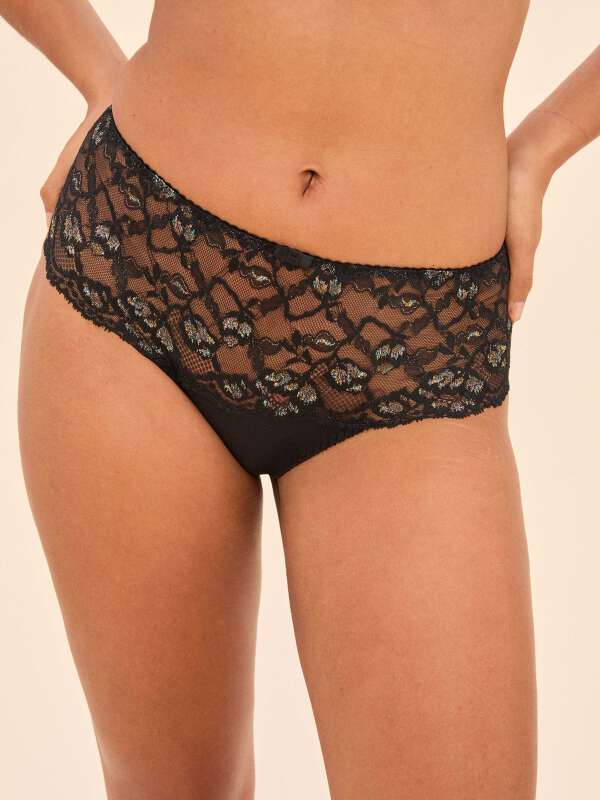 Noir Culotte haute - Sarah 1