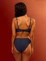 Bleu Haut de maillot de bain bandeau - Saline 3