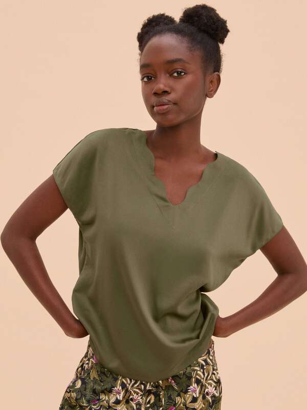 Vert Haut de pyjama - Blossom 1