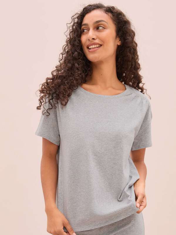 Gris Haut de pyjama - Charme 1