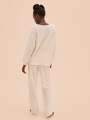 Beige Haut de pyjama - Esma  2