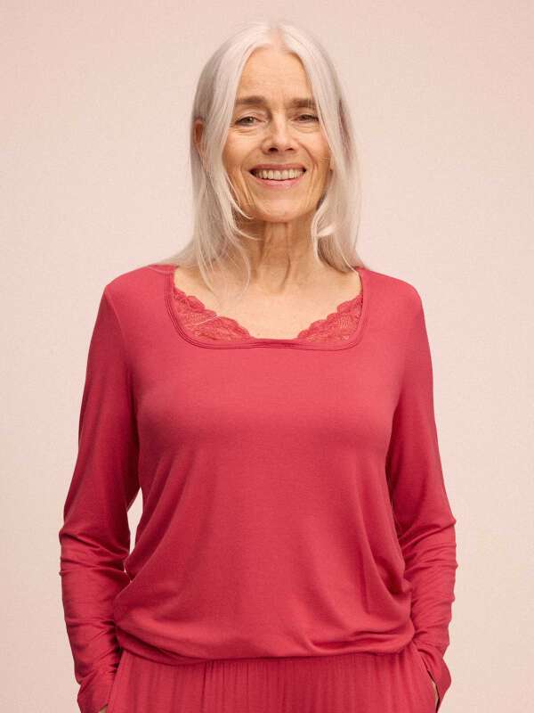 Rose Haut de pyjama - Fleur 1