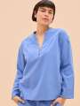 Bleu Haut de pyjama - Jade 1