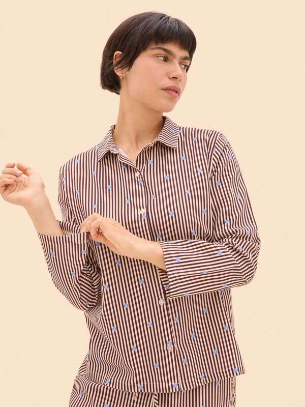 Multicolore Haut de pyjama - Minimal 1