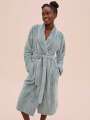 Bleu Kimono polaire - Cassy 1