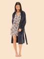 Bleu Kimono polaire - Cassy 2