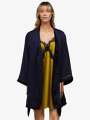 Bleu Kimono polaire - Jade 4