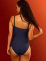 Bleu Maillot de bain 1 pièce - Lumar 2