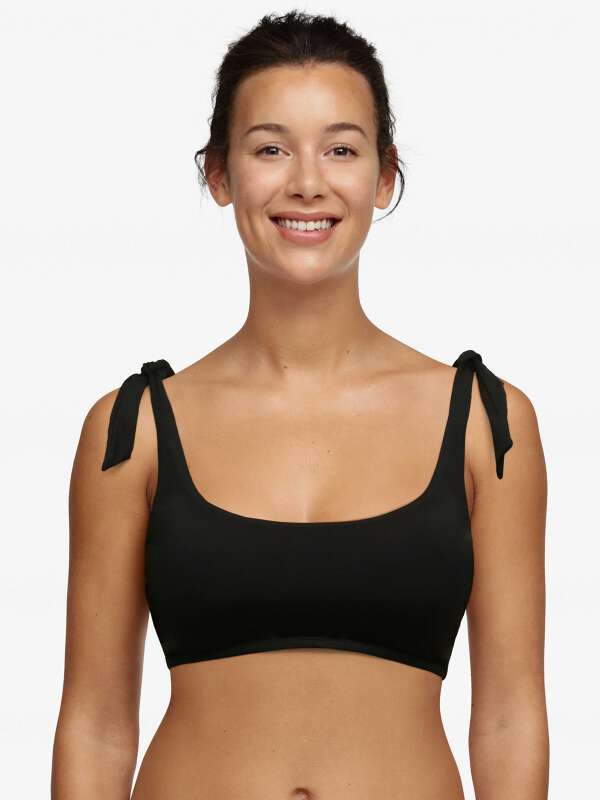 Noir Maillot de bain bandeau - Livingston 1