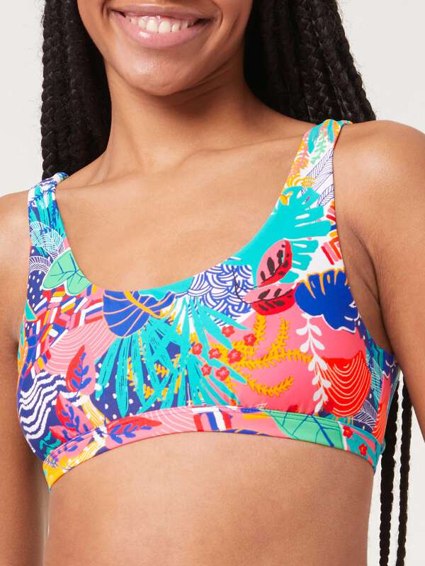 Multicolore Maillot de bain brassière - Happy 1