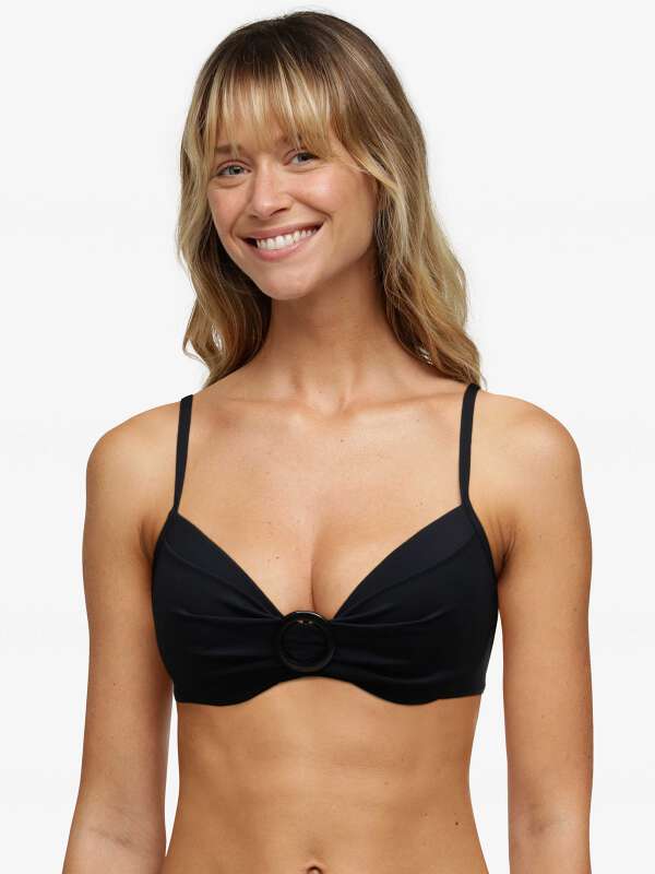 Noir Maillot de bain coque - Soleil 1
