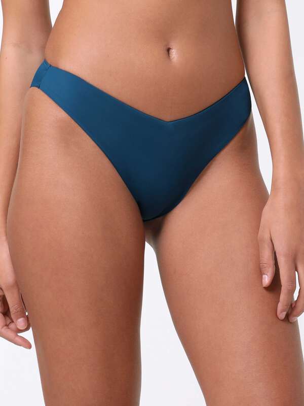 Bleu Maillot de bain culotte 80 - Praia 1