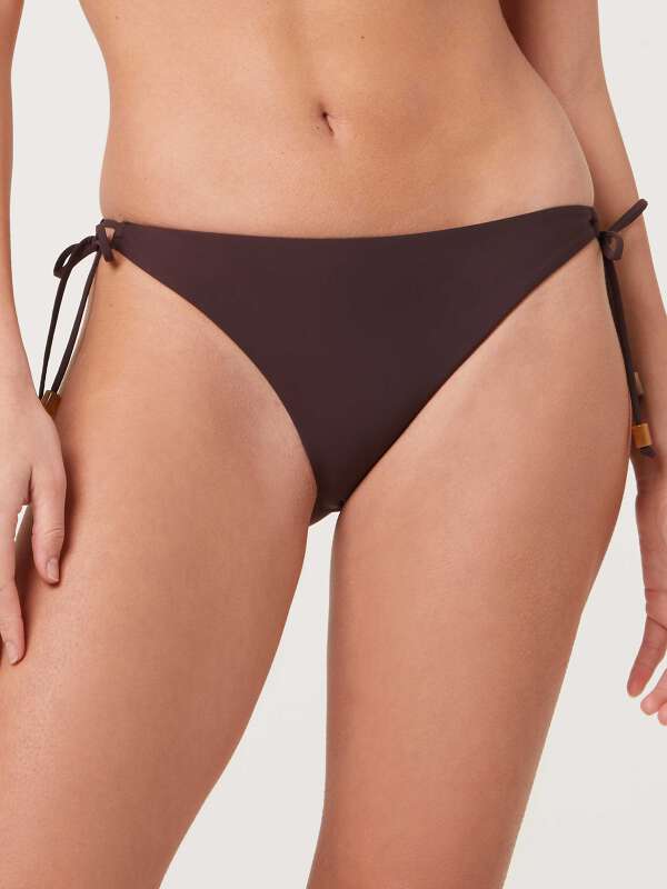 Beige Maillot de bain mini slip - Teahupo 1