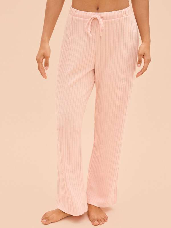 Rose Pantalon de pyjama - Atome 1
