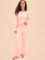 Rose Pantalon de pyjama - Atome 3