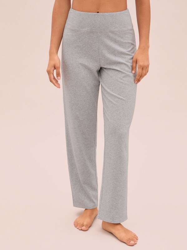 Gris Pantalon de pyjama - Charme 1