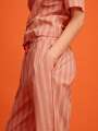 Rouge Pantalon de pyjama - Fractale 3