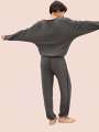 Bleu Pantalon de pyjama - Leland 2