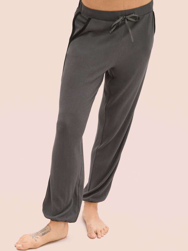 Gris Pantalon de pyjama - Leland 1