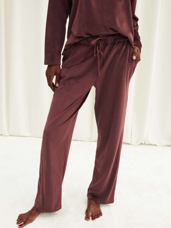 Bordeaux Pantalon de pyjama - Matt 1