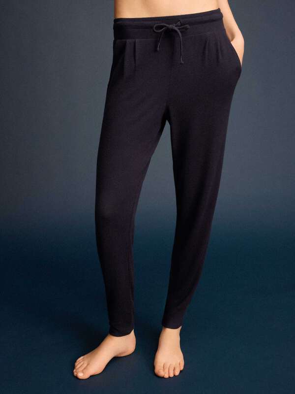 Bleu Pantalon de pyjama - Melrose 1