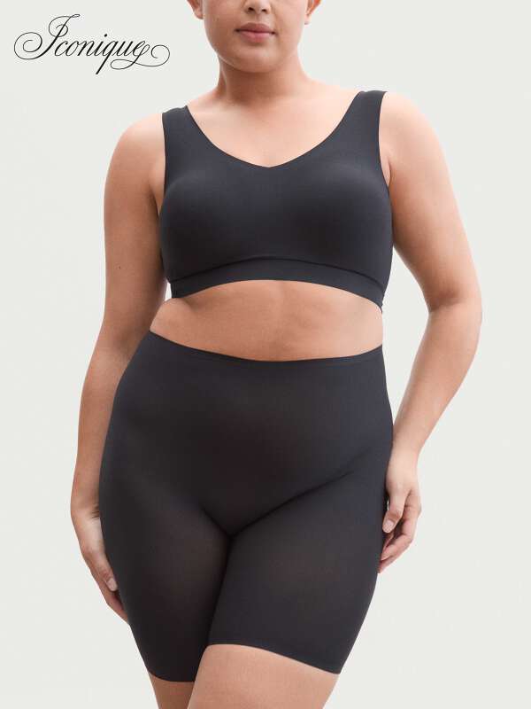 Noir Panty taille haute - Softstretch 1