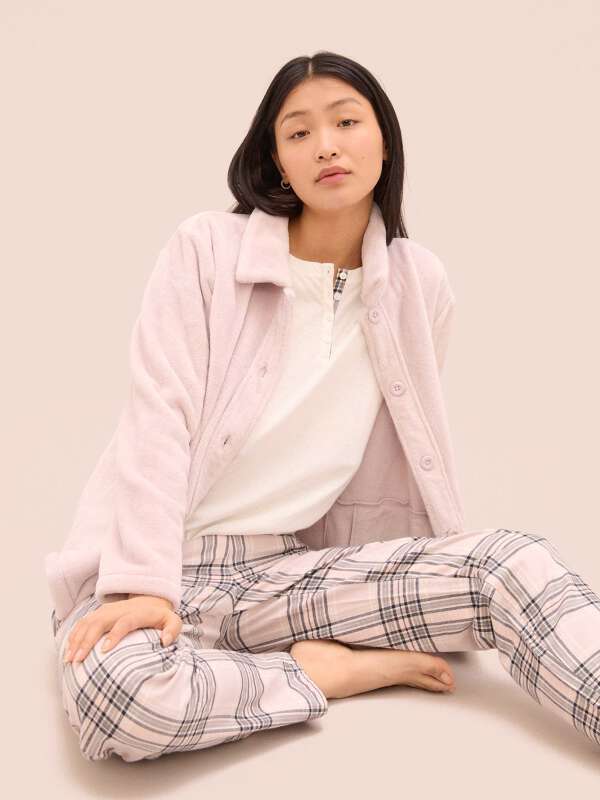 Gris  Pyjama 3 pièces - Cadeau 1