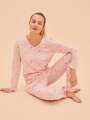 Rose Pyjama 3 pièces - Stellaire 3